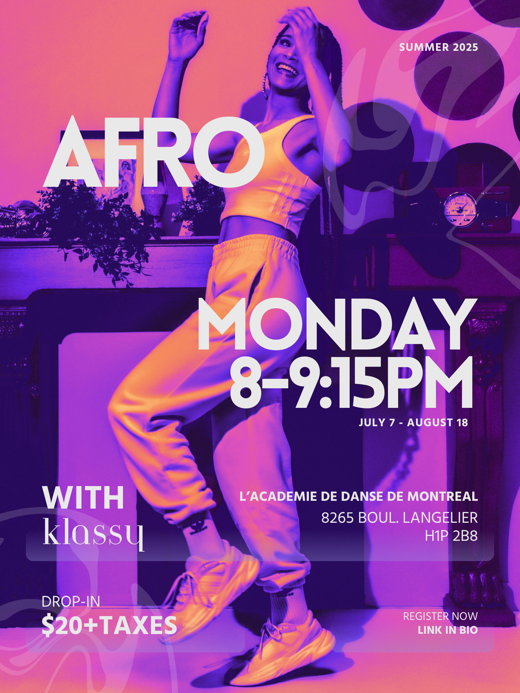 AFRO MONDAYZ @ adm — JULY - AUGUST 2025